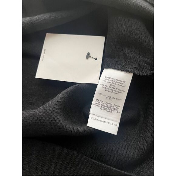 DKNY Linen High-Low Top - Picture 3 of 3